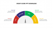 Innovative Credit Score PPT Download Slide Template