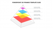 Innovative PowerPoint 3d Pyramid Template Slide Design