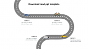 Get Download Road PPT Template Slide presentation templates