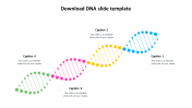 Download DNA Slide Template Model Presentation PPT