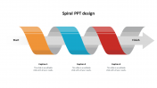 Spiral PPT Design Model Presentation Background Themes