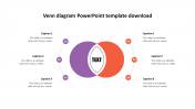 Customized Venn Diagram PowerPoint Template Download