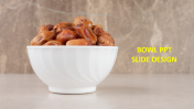 Simple bowl PPT slide design
