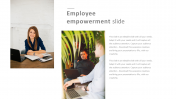 Elegant Employee Empowerment Slide Model Presentation