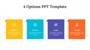 4 Options PPT Presentation and Google Slides Templates