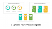 3 Options PPT Presentation and Google Slides Templates