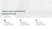 Speech Voice Recognition Presentation PPT & Google Slides