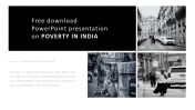 Free Poverty In India PowerPoint Template & Google Slides