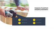 Carpentry PowerPoint Template Presentation and Google Slides
