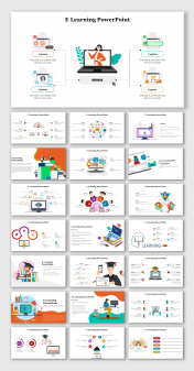 Innovative E Learning PowerPoint And Google Slides Templates