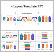 4 Layers PPT Presentation and Google Slides Templates