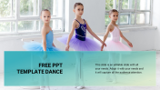 Free PPT Template Dance Model Slides PowerPoint