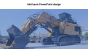 Wonderful Alat Berat PowerPoint Design Presentation