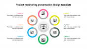 Attractive Project monitoring presentation design template