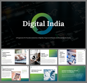 Digital India PPT Presentation And Google Slides Themes