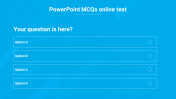 PowerPoint MCQs Online Test Template and Google Slides