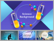Science Background For PowerPoint And Google Slides