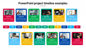 Awesome Download PowerPoint project timeline examples
