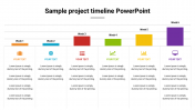 sample project timeline PowerPoint slide design