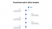 Simple PowerPoint add in office timeline