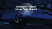 Use backgrounds for slides in PowerPoint with ghost