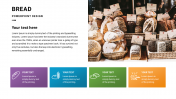 Use Attractive Variety Of Bread PowerPoint Design 5-Node