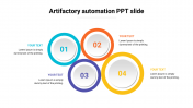 Easy editable artifactory automation PPT slide