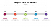 Progress Status PPT Template and Google Slides Presentation