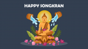 Editable Songkran Presentation PowerPoint Template