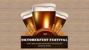 Attractive Oktoberfest PowerPoint Template Design