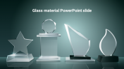 Get glorious & sweet Glass Material PowerPoint Slide