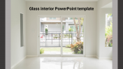 Impressive Glass interior PowerPoint template - Single Node
