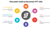Role Public Health Professionals PPT Slide Template