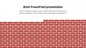 Brick PowerPoint Presentation Template for Google Slides