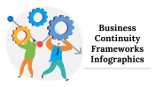 Business Continuity Frameworks Infographics PPT Template