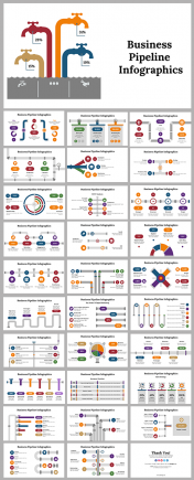 Business Pipeline Infographics PPT And Google Slides