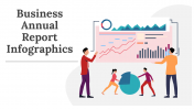 Business Annual Report Infographics PPT And Google Slides