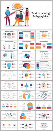 Brainstorming Infographics PPT And Google Slides Themes