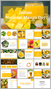 Indian National Mango Day PPT And Google Slides Themes