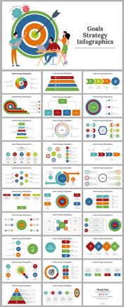 Goals Strategy Infographics PowerPoint And Google Slides
