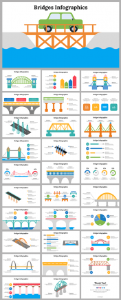 Bridges Infographics PowerPoint And Google Slides Themes
