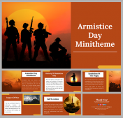 Armistice Day Minitheme PowerPoint And Google Slides 