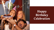 Happy Birthday Celebration PowerPoint And Google Slides