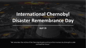 International Chernobyl Disaster Remembrance Day PowerPoint