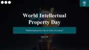 Editable World Intellectual Property Day Google Slides 