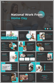 National Work From Home Day PPT And Google Slides Templates