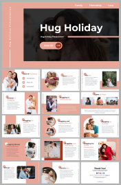 Hug Holiday PowerPoint And Google Slides Templates