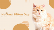 National Kitten Day PowerPoint And Google Slides Templates