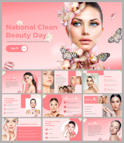 National Clean Beauty Day PPT And Google Slides Templates