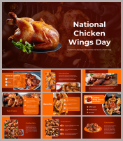 National Chicken Wings Day PPT And Google Slides Themes